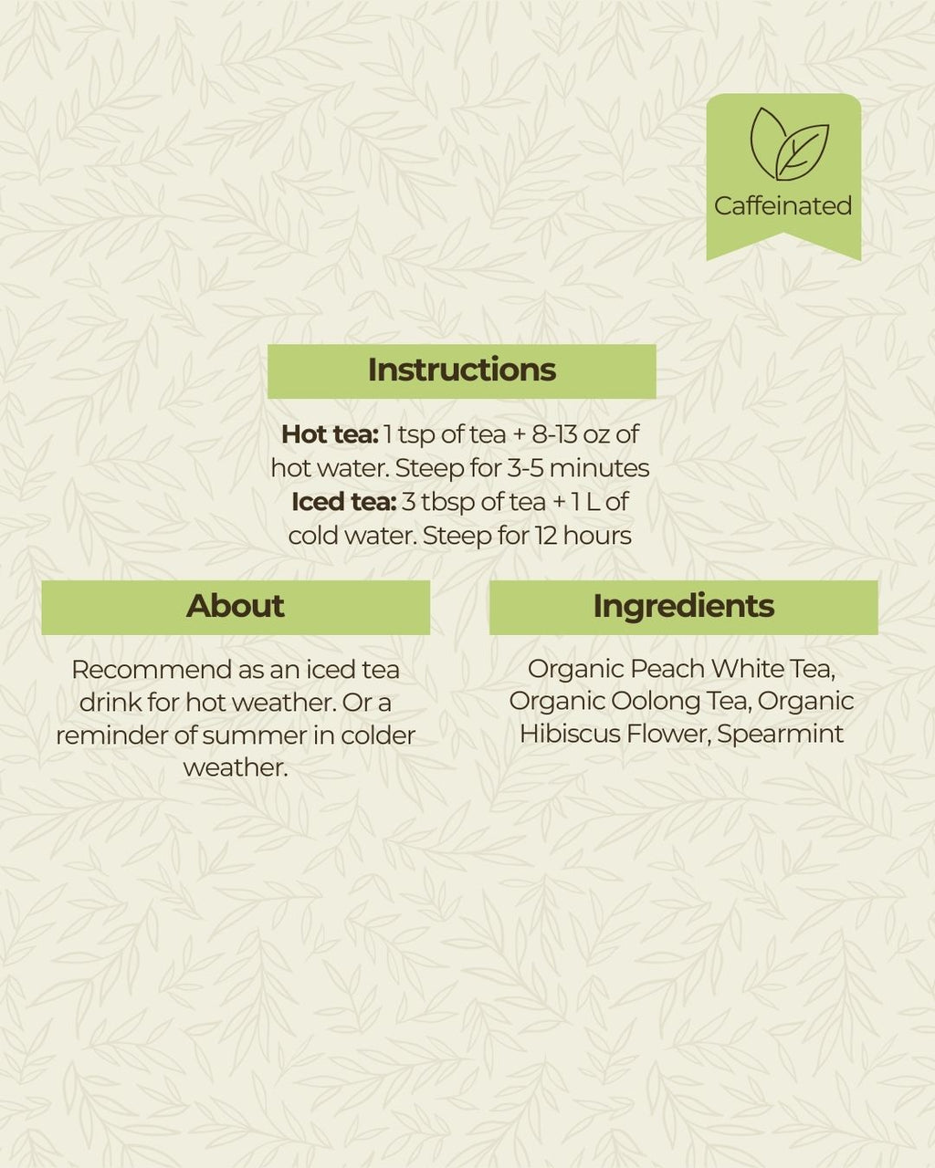 Refreshing Herbal Tea