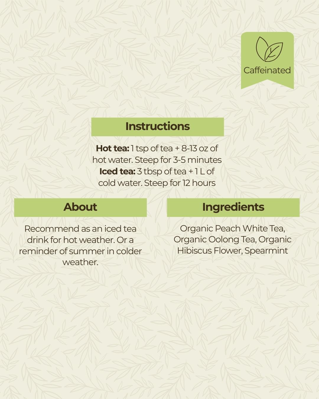 Refreshing Herbal Tea